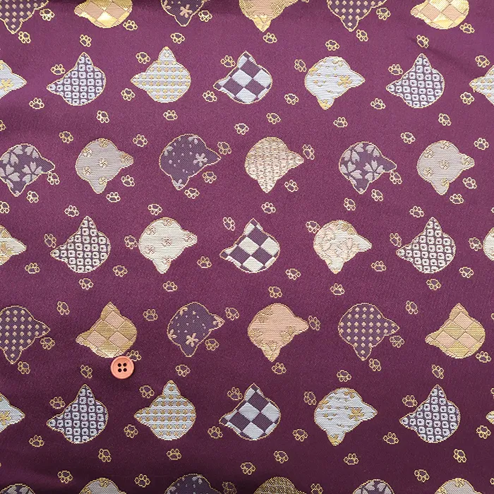 金襴　ネコ